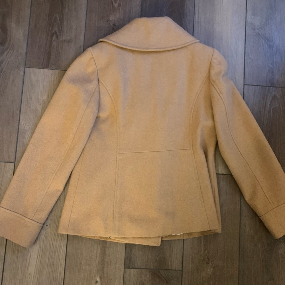 Fall Tan Pea Coat - image 7